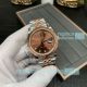 Clean Factory Copy Rolex Datejust Two Tone Rose Gold Coffee Diamond Dial 36MM Watch (2)_th.jpg
